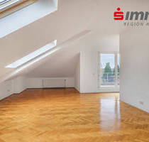 Lichtdurchflutete, charmante Dachgeschosswohnung mit Südwest-Terrasse in sehr ruhiger und beliebter Lage! - Aachen Kornelimünster