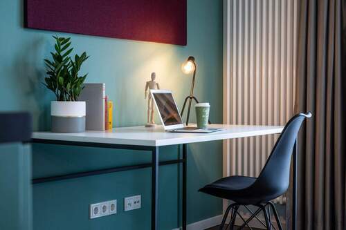 Arbeitsplatz - Etagenwohnung mit 25,10 m² in Berlin zur Miete