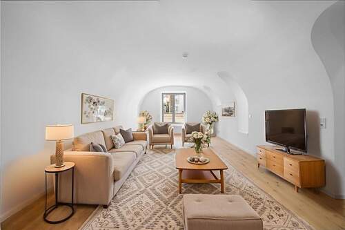 Zimmeransicht (Beispieleinrichtung) - URBANER RÜCKZUG IM GRÜNEN - LOFTFLAIR IM GARTENGESCHOSS