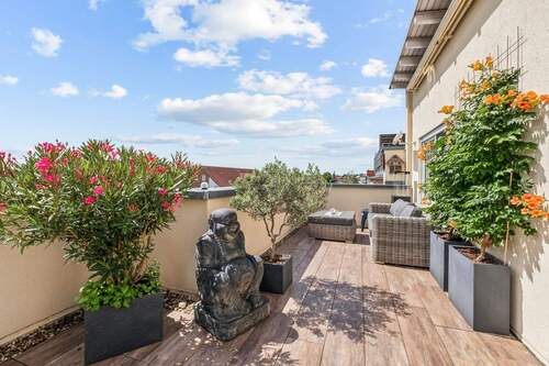 Terrasse mit Südwest Ausrichtung - 