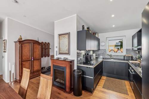 Blick in die Küche - 