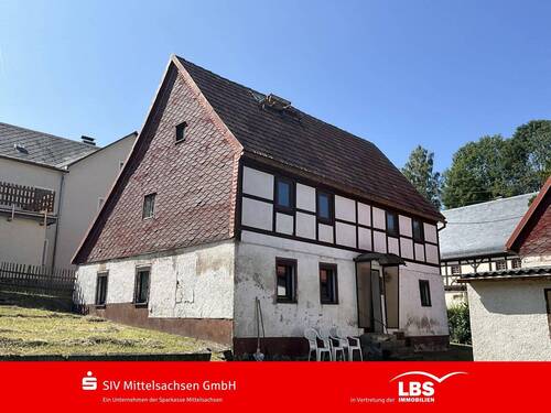 Hausansicht - Wochenende auf dem Lande! - 38.000,00 EUR Kaufpreis, ca.  107,00 m² Wohnfläche