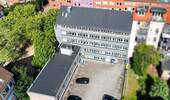 Luftbild Hof / Parkplatz - 