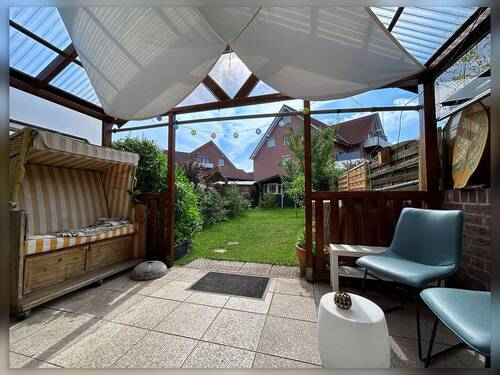 überdachte Terrasse - 4 Zimmer Reihenmittelhaus zum Kaufen in Borken