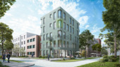 Visualisierung Nord-Ost - Neubauprojekt 'KALEIDOSKOP - ZUHAUSE. NEU GEDACHT' 4-Zimmer-Eigentumswohnung
