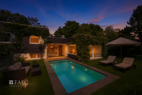 Gestaltungsbeispiel Garten mit Pool - 