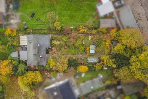 Luftansicht hinteres Grundstück - 