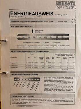 Energieausweis Seite 2 - 2 Zimmer Etagenwohnung zum Kaufen in Idstein