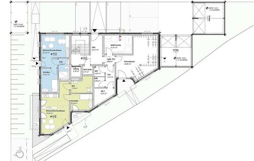 Fahrradraum Erdgeschoss - 