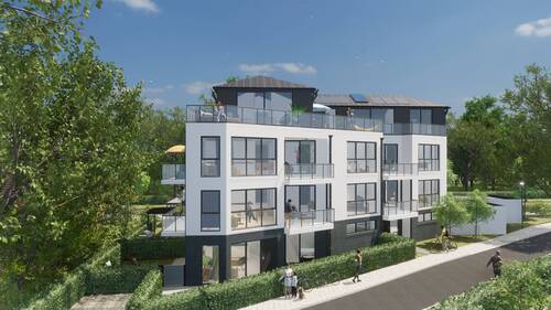 Ansicht Südwest - +++ 5 MINUTEN ZU FUSS ZUM STRAND IN DUHNEN - NEUBAU:- Topangebot - - Wohnung 5 +++