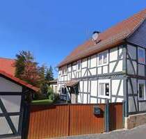 Charmantes Fachwerkhaus mit idyllischem Garten, Scheune und vielen Extras - Wanfried Heldra