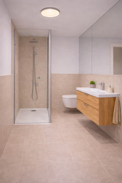 Modellbild Badezimmer - 2 Zimmer Etagenwohnung in Regensburg