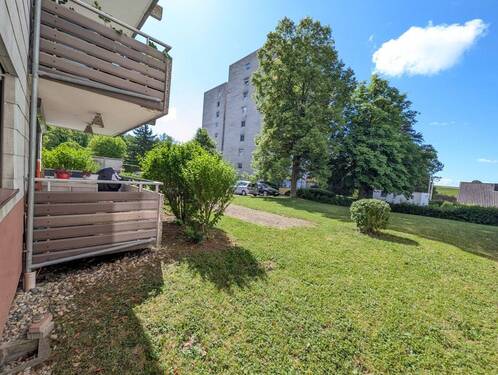 Balkon - Etagenwohnung mit 85,70 m&sup2; in Illingen zum Kaufen