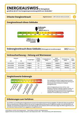 Energieausweis - 