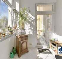 Sonnige Hochparterrewohnung mit charmantem Wintergarten und Gartennutzung - Schwerin Weststadt