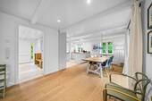 Blick zur Küche mit Eßtisch - Einfamilienhaus mit 145,00 m&sup2; in Nieblum zum Kaufen