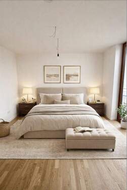 Visualisierung Elternschlafzimmer - 