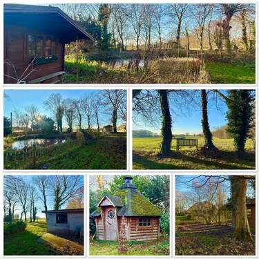 Garten - 1 Zimmer Mehrfamilienhaus, Wohnhaus in Varel