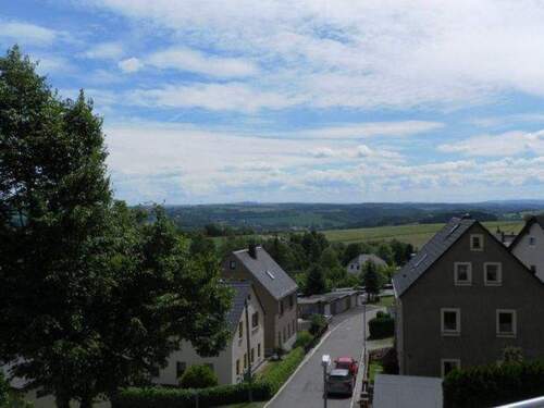 Ausblick vom Balkon - 2 Zimmer Etagenwohnung in Augustusburg
