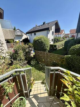 Balkon / Zugang Garten - 