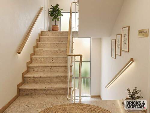 Treppenhaus Einrichtungsbeispiel - 