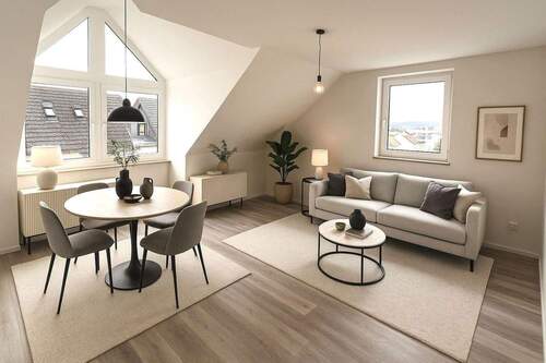 Wohnen/Essen - Sehr großzügige, kernsanierte Wohnung mit Aussicht und moderner Ausstattung