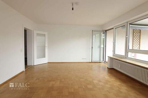 Wohnzimmer - Etagenwohnung mit 83,40 m² in Germering zum Kaufen