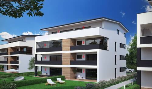 Wohnungsübersicht.jpg - KfW-40 Hocheffizienzhaus - Kfw Darlehen zinsverbilligt- Wohnung 2