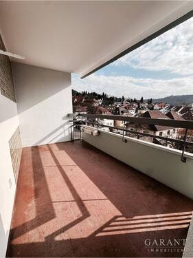 Loggia - 2 Zimmer Etagenwohnung in Albstadt