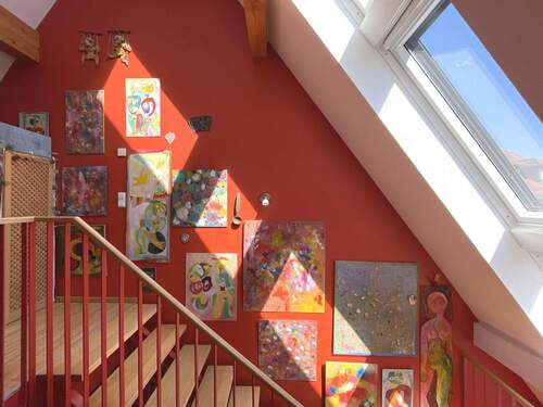 Treppe zum Studio - 