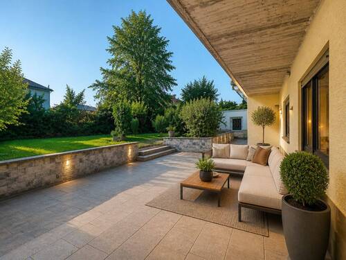 Gestaltungsvorschlag Terrasse - 