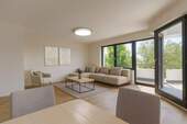 Wohnen-Essen-Küche möbliert - 4 Zimmer Etagenwohnung in Filderstadt