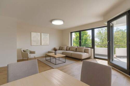 Wohnen-Essen-Küche möbliert - 4 Zimmer Etagenwohnung in Filderstadt