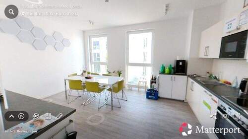 Voll ausgestattete Küche - Büro in Potsdam