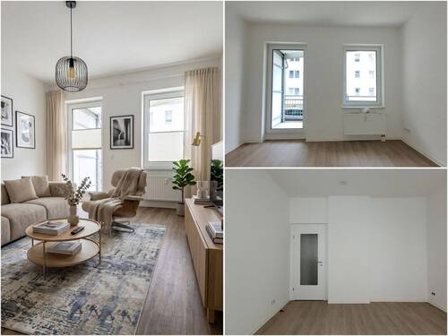 Wohnzimmer - 3 Zimmer Etagenwohnung in Chemnitz