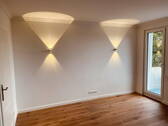 Wandbeleuchtung im Wohnzimmer - 3 Zimmer Etagenwohnung zum Kaufen in Hannover