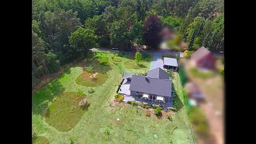 Gesamtobjekt von oben - 4 Zimmer Einfamilienhaus in Neu Darchau