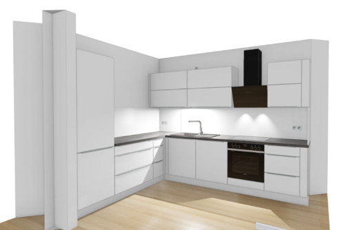 Animation Küche - 3 Zimmer Etagenwohnung zur Miete in Kaiserslautern