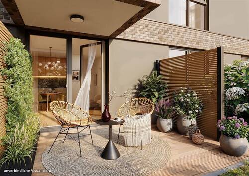 BUWOG SET 44 Innen_EG_Zweizimmer - Barrierefreie 4-Zimmer-Wohnung mit ca. 120 m² samt Badewanne, Dusche, Gäste-WC und Balkon