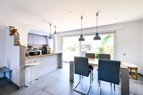 Blick in die Küche - 