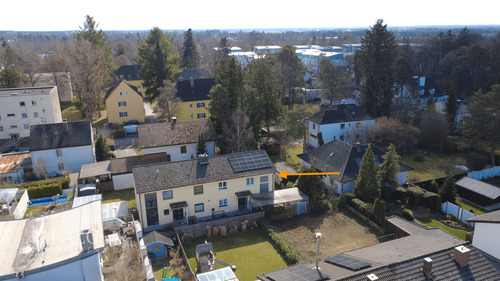 Außenansicht - Doppelhaushälfte mit 110,00 m&sup2; in Ottobrunn zum Kaufen