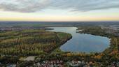 Luftbild Kulkwitzer See - Grundstück zum Kaufen in Markranstädt
