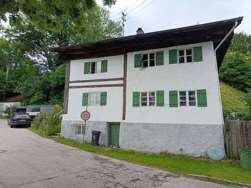 Außenansicht Nord - 7 Zimmer Einfamilienhaus in Irsee