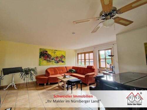 Wohnen - Blick ins Grüne! Helle 3 -Zimmer-Loggiawohnung mit KFZ-Stellplatz in Nürnberg-Ziegelstein zur Miete