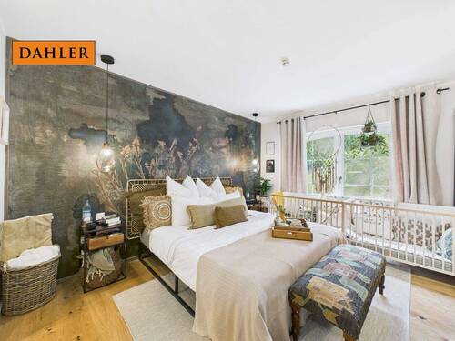 Schlafzimmer - Einfamilienhaus mit 200,00 m&sup2; in Ziemetshausen zum Kaufen