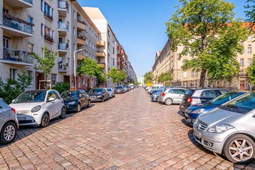 Blick in die Straße - 