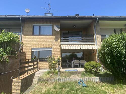 Rückansicht des Hauses - KE-St. Hubert - RH in TOP-ruhiger Lage mit unverbautem Fernblick!