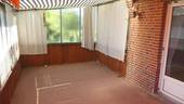 Überdachte Veranda bei Wohnzimmer - 