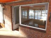 Überdachte Veranda bei Wohnzimmer - 