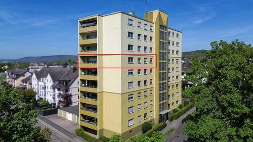 Hausansicht - Helle 3-Zimmerwohnung mit Balkon in zentraler Lage von Bendorf! Ca. 15 Min. Koblenz